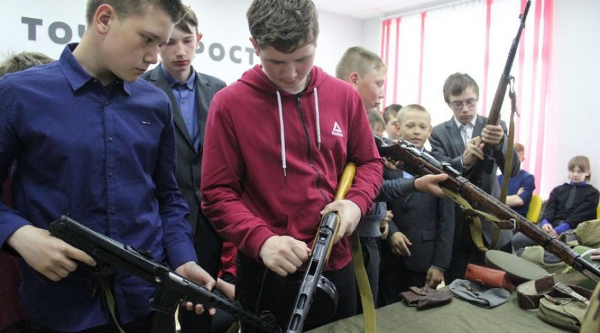 В Ульяновской области для школьников провели уроки мужества!