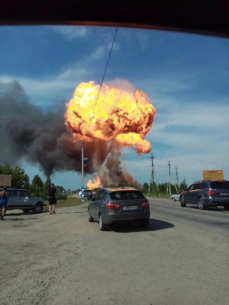 В Кузоватово взорвалась газовая заправка! Причины выясняются. - УлСити -  новости Ульяновска