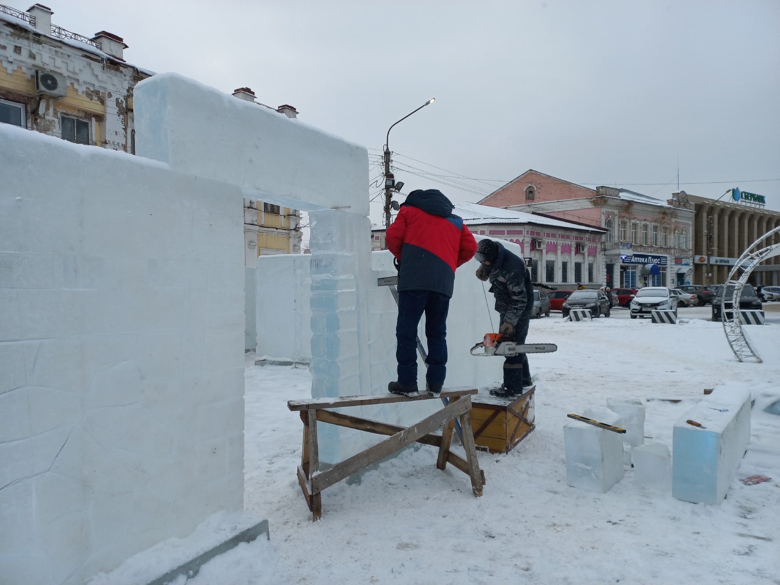 В Димитровграде построят ледяной городок — прямо на площади Советов