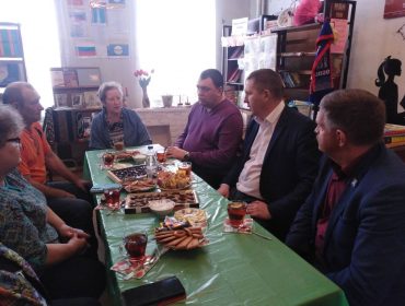 Администрация Николаевки провела встречу с родственниками бойцов СВО