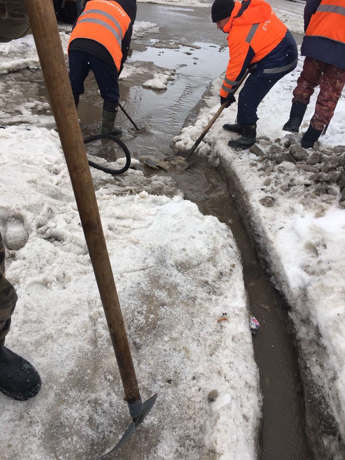 Дороги Ульяновска готовят к таянию снега - УлСити - новости Ульяновска